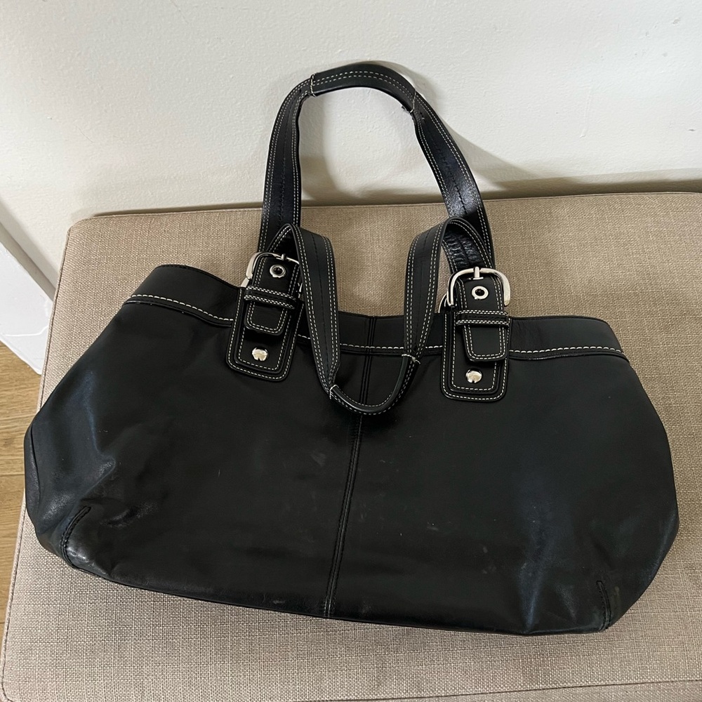 Coach Soho pleated leather purse - Picture 3 of 11